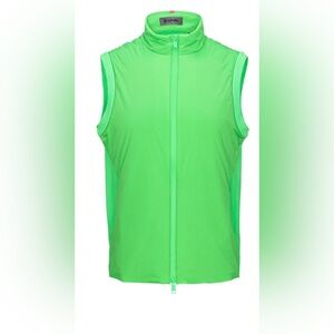 G/FORE Men's The Maverick Hybrid Stretch Vest Lime. Size M